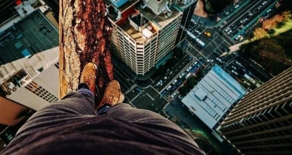 The Canadian economy is at the precipice