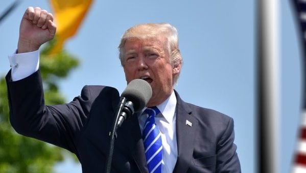 NFL tackled for a loss by Trump