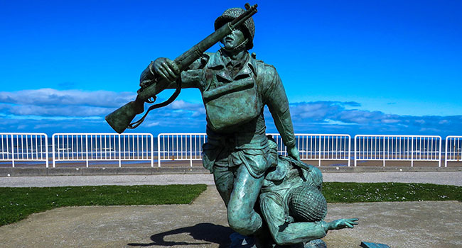 A drive through Normandy is a drive through history