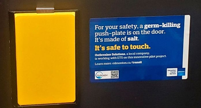 Transit opens door to startup’s germ-killing innovation