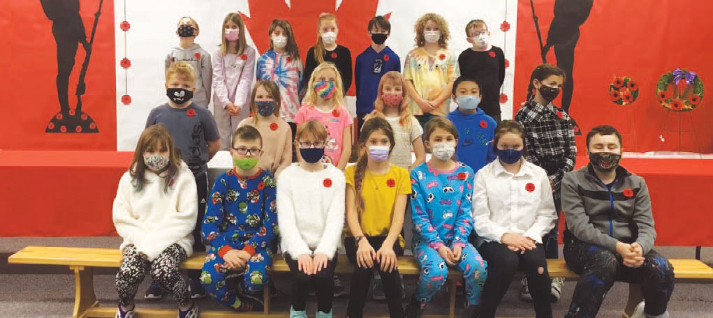 Remembrance Day at Swan Hills School