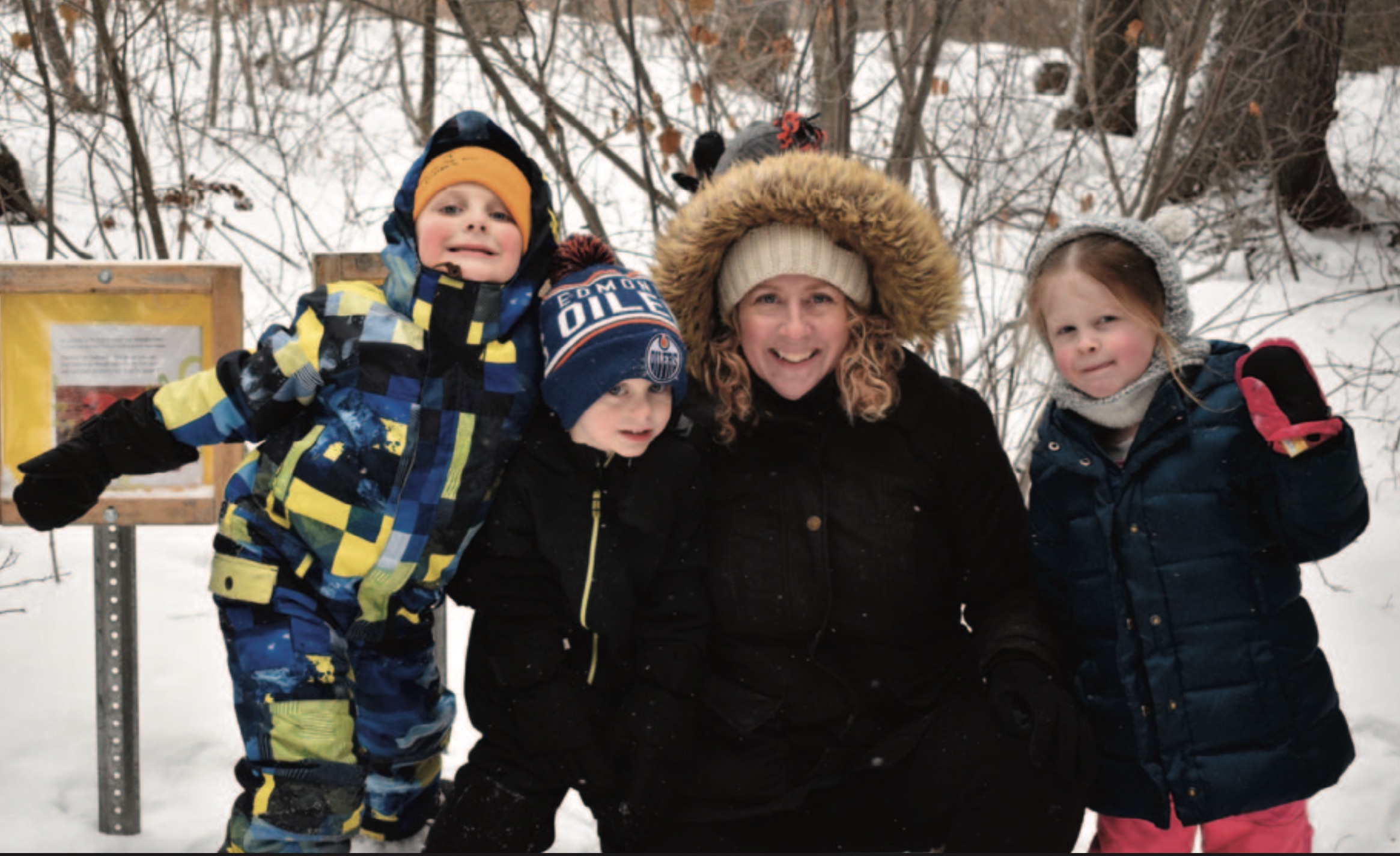 Chill In The Air For Valentine’s Day Story Walk