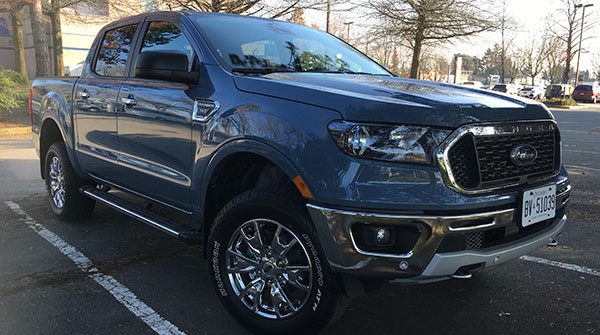 Ford Ranger pickup fits right in the middle