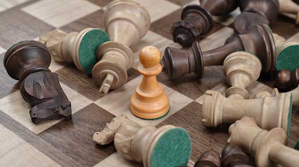 Losing a crucial step on the path to winning