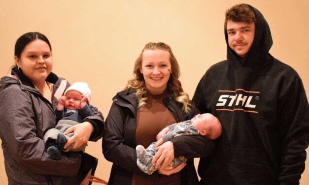 Swan hills welcomes two New Year’s babies for 2024