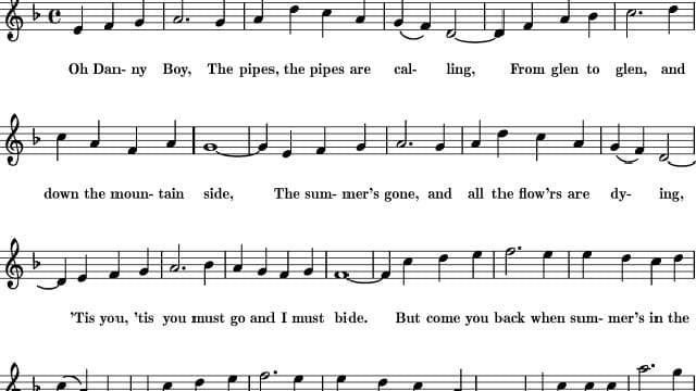 The story behind the timeless tune Danny Boy