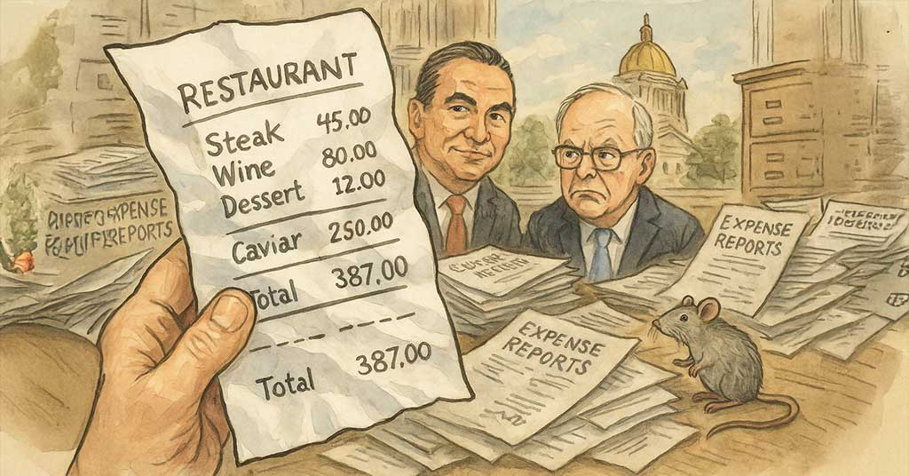 Taxpayers deserve proof of how politicians spend their money