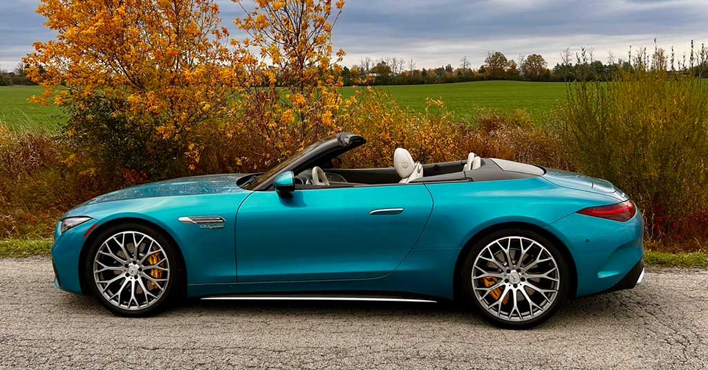 Forget practical. The Mercedes SL 55 AMG is made to be exceptional