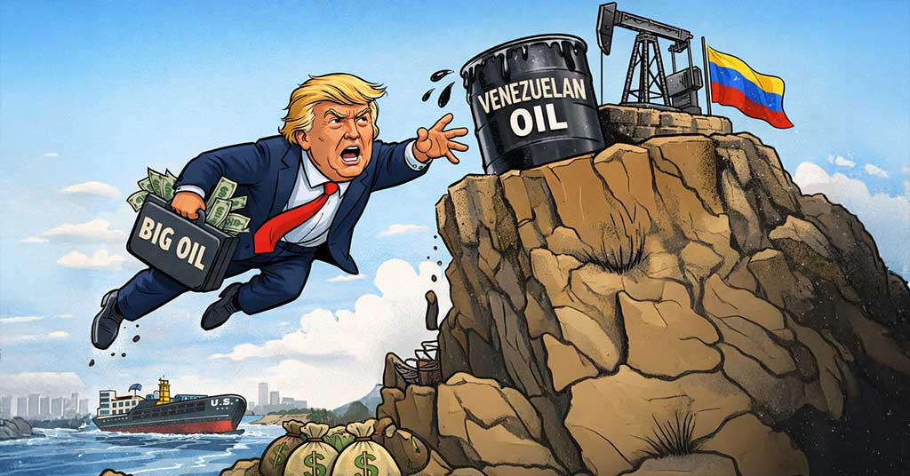 Trump is in a hurry for Venezuelan oil; oil majors are not